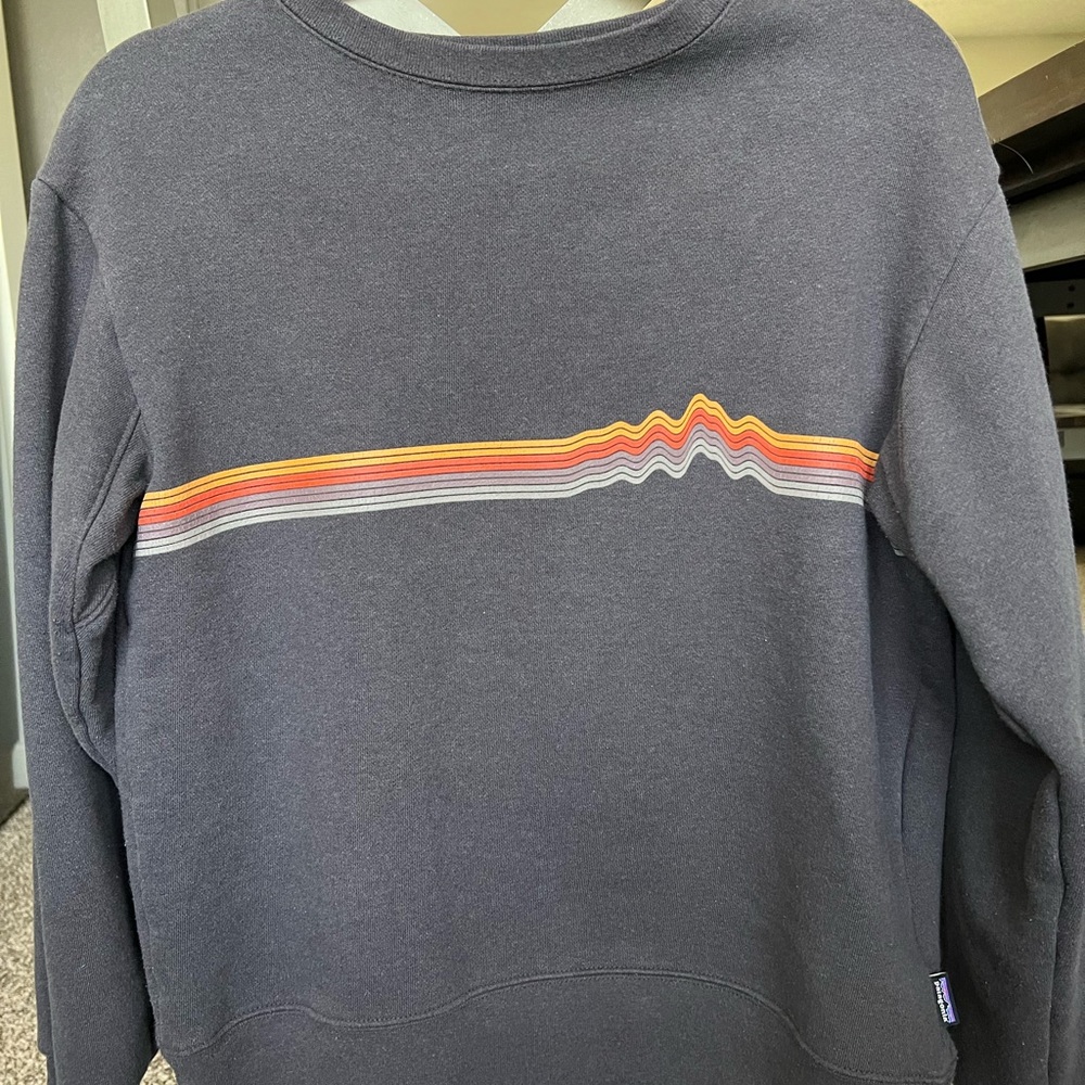 Patagonia crew neck sweatshirt.